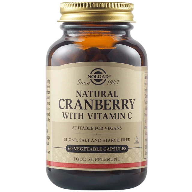Solgar Cranberry with Vitamin C 60caps