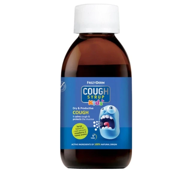 Frezyderm Cough Syrup Kids Παιδικό Σιρόπι 1+ 182g