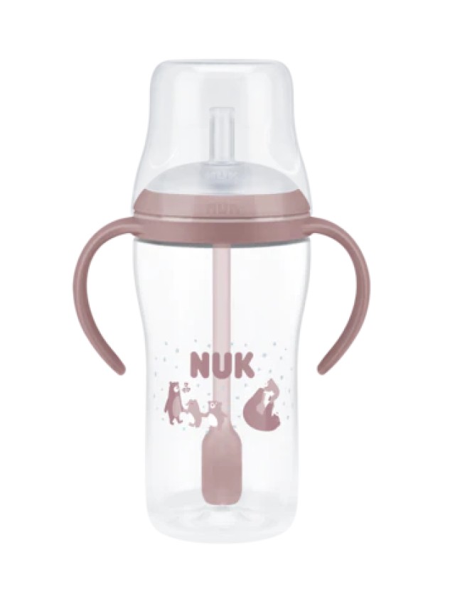 Nuk Perfect Match Training Cup με Καλαμάκι 8m+ 260ml Αρκούδα