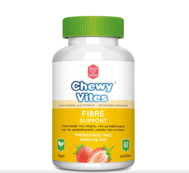Chewy Vites Fibre Support 60 Ζελεδάκια