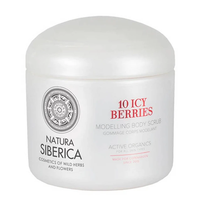 Natura Siberica Copenhagen 10 Icy Berries Body Scrub, Απολεπιστικό Σώματος για Σμίλευση Σιλουέτας 370ml