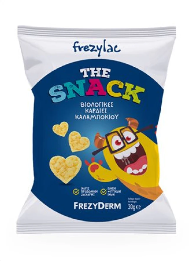 Frezylac The Snack Βιολογικές Καρδιές Καλαμποκιού 30g
