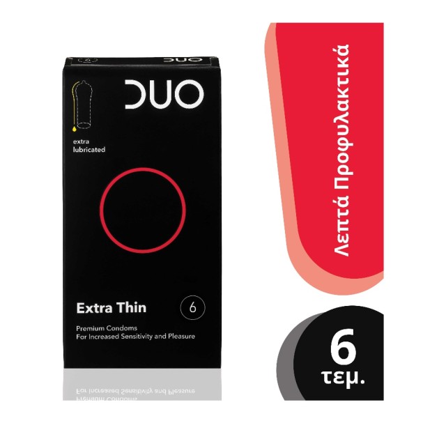 Duo Extra Thin Προφυλακτικά 6τμχ