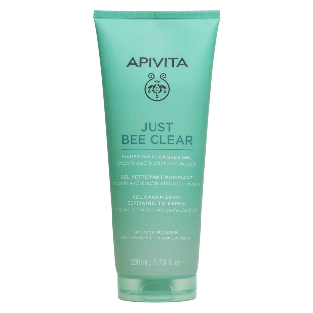 Apivita Just Bee Clear Purifying Cleanser Gel 200ml