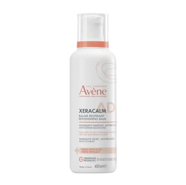 Avene Xeracalm AD Baume Αναπλήρωσης Λιπιδίων 400ml