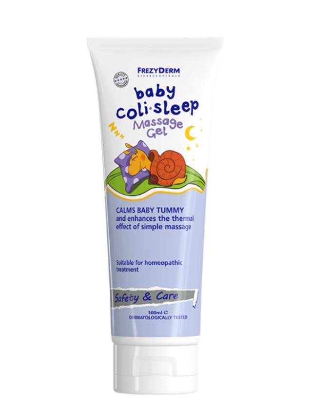 Frezyderm Baby Coli Sleep Massage Gel Γέλη Ανακούφισης Βρεφικής Κοιλιακής Περιοχής 100ml