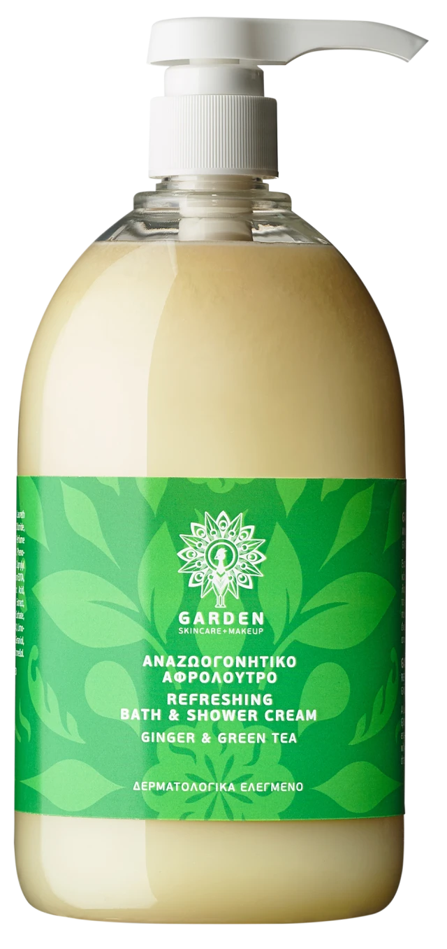 Garden Αφρόλουτρο Ginger & Green Tea 1lt