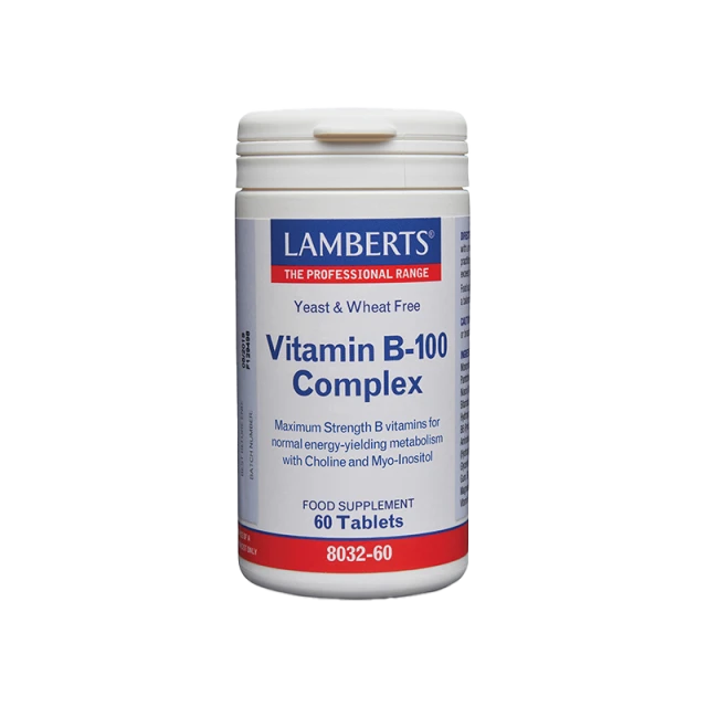 Lamberts Vitamin B-100 Complex 60tabs