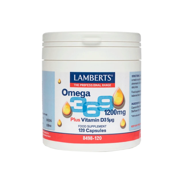 Lamberts Omega 3-6-9 1200mg 120caps