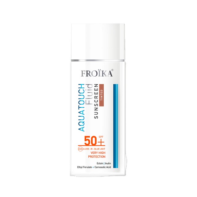 Froika Aquatouch Tinted Fluid Sunscreen Αντηλιακό Προσώπου με Χρώμα SPF50 50ml