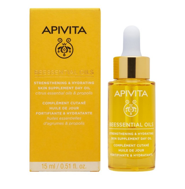 Apivita Beessential Oils Έλαιο Προσώπου Ημέρας 15ml