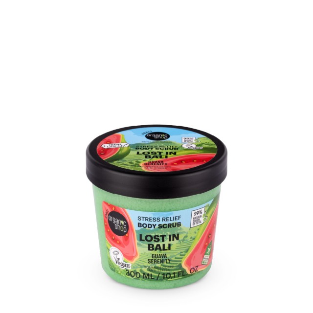 Natura Siberica Organic Shop Lost in Bali Stress Relief Body Scrub 300ml