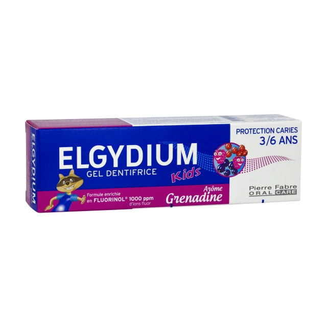 Elgydium Kids Red Berries Toothpaste Οδοντόκρεμα για Παιδιά Ηλικίας 3-6 Ετών 50ml