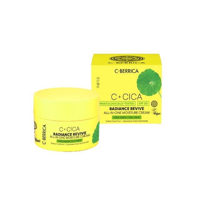 Natura Siberica C+ Cica C-Berrica Radiance Revive Moist Cream Spf20 50ml