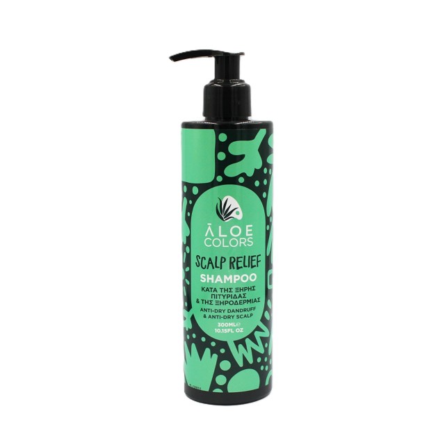 Aloe+ Colors Scalp Relief Shampoo για Ξηρή Πιτυρίδα & Ξηροδερμία 300ml