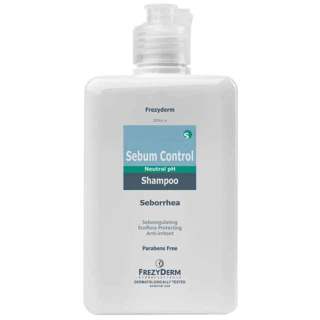Frezyderm Sebum Control Shampoo Σαμπουάν κατά της Σμηγματορροϊκής Δερματίτιδας 200m