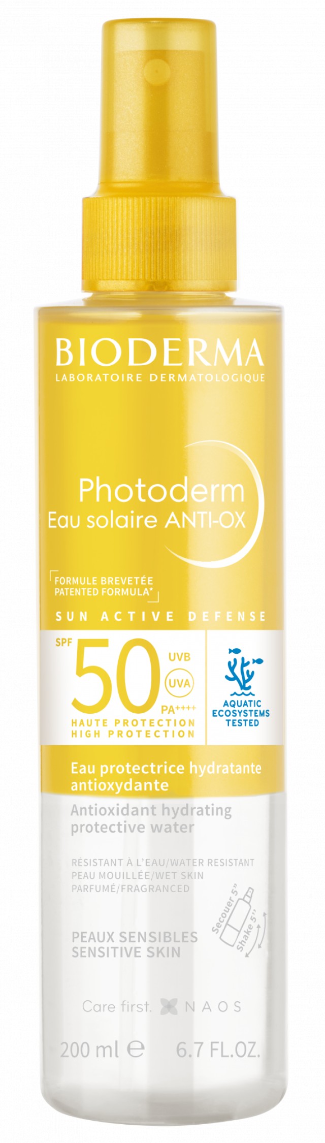 Bioderma Photoderm Eau Solaire Anti-Ox SPF50 200ml