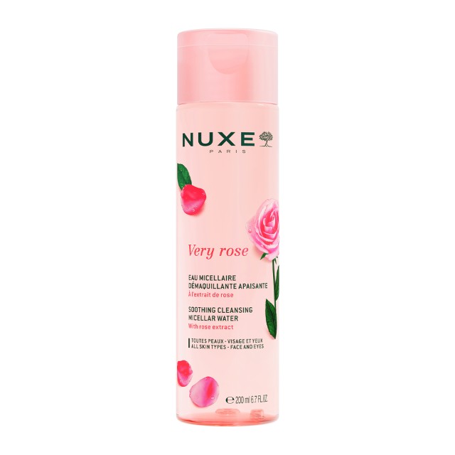 Nuxe Very Rose Απαλό Νερό Micellaire 200ml