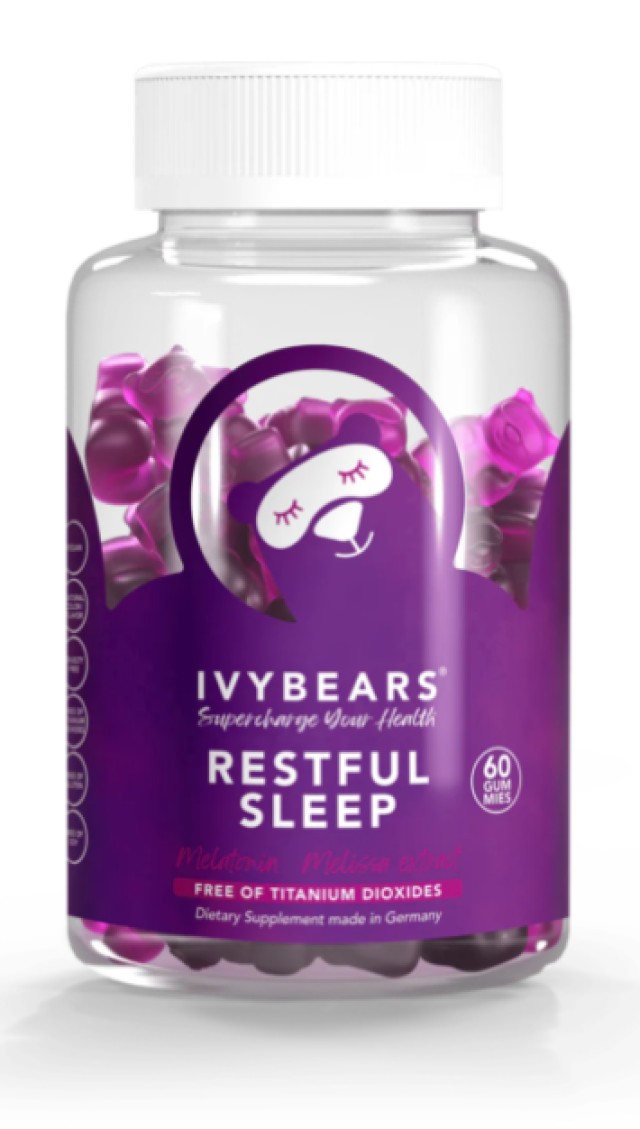 IvyBears Restful Sleep 60 Ζελεδάκια