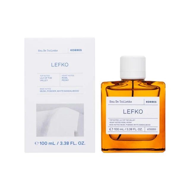 Korres Lefko Eau de Toilette Unisex Άρωμα 100ml