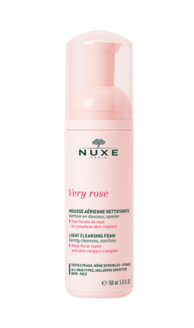 Nuxe Very Rose Αφρός Καθαρισμού Προσώπου 150ml
