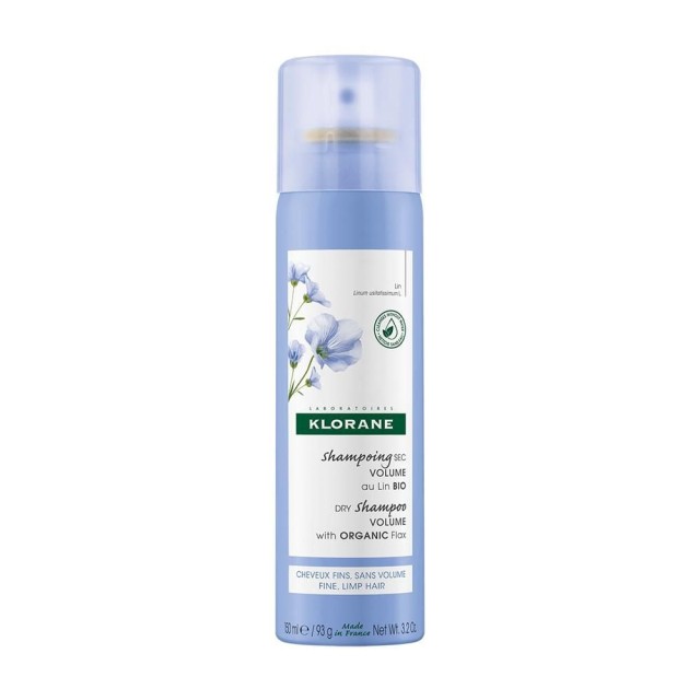 Klorane Dry Shampoo Volume με Λινάρι για Όγκο 150ml