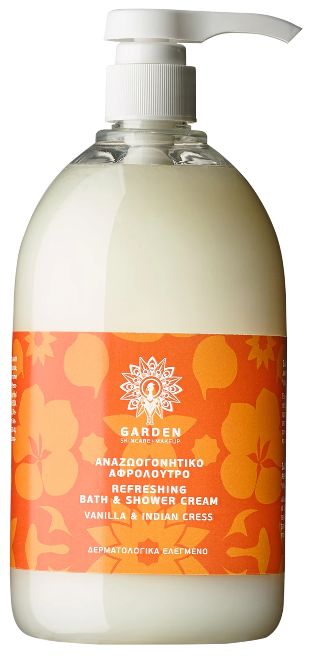 Garden Αφρόλουτρο Vanilla & Indian Cress 1L