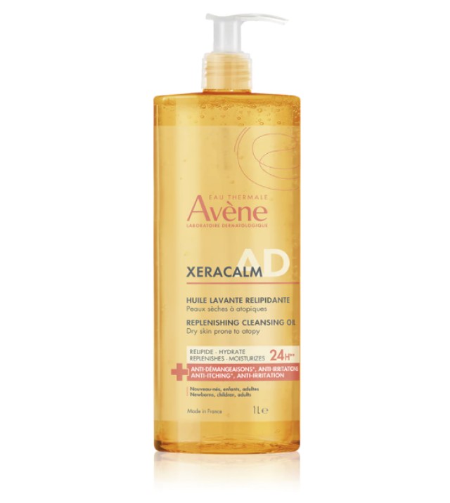 Avene Xeracalm A.D Καθαριστικό Έλαιο Αναπλήρωσης Λιπιδίων 750ml