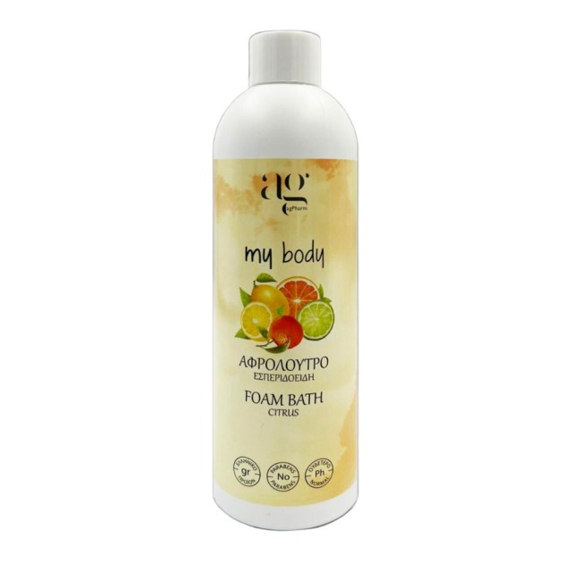 AG Pharm Αφρόλουτρο με Εσπεριδοειδή 300ml