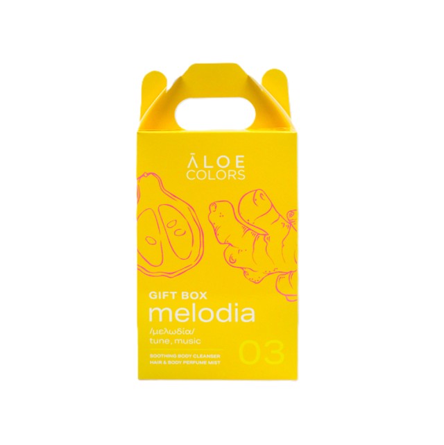 Aloe+ Colors Gift Box 03 Melodia Shower Gel 200ml & Hair&Body Mist 100ml