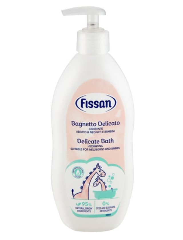 Fissan Deligate Bath Απαλό Σαμπουάν & Αφρόλουτρο 400ml