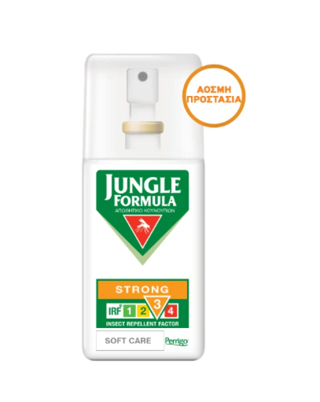 Jungle Formula Strong Soft Care Spray Αντικουνουπικό 75ml