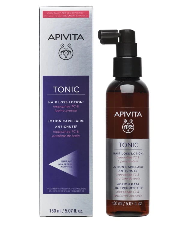Apivita Λοσιόν κατά της Τριχόπτωσης Hippophae TC & Πρωτείνες Λούπινου 150ml