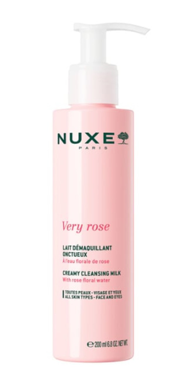 Nuxe Very Rose Γαλάκτωμα Καθαρισμού Προσώπου 200ml
