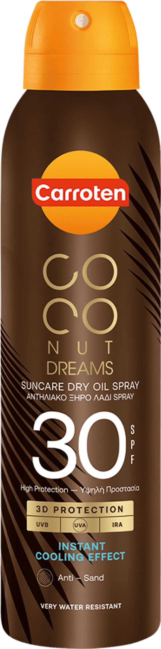 Carroten Coconut Dreams Suncare Dry Oil Spray SPF30 150ml