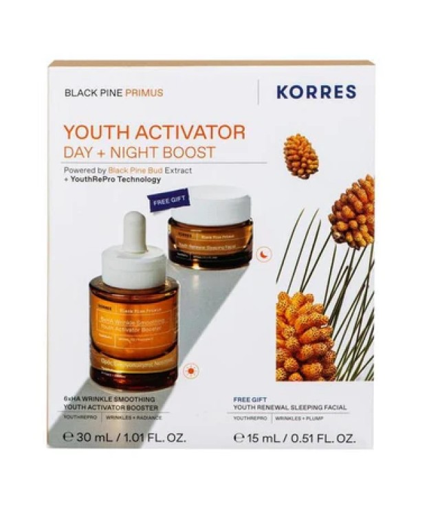 Korres Black Pine Primus Booster 30ml Promo Pack