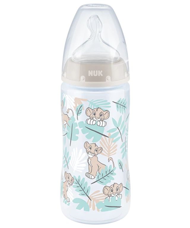 NUK Μπιμπερό First Choice Lion King 6-18m 300ml