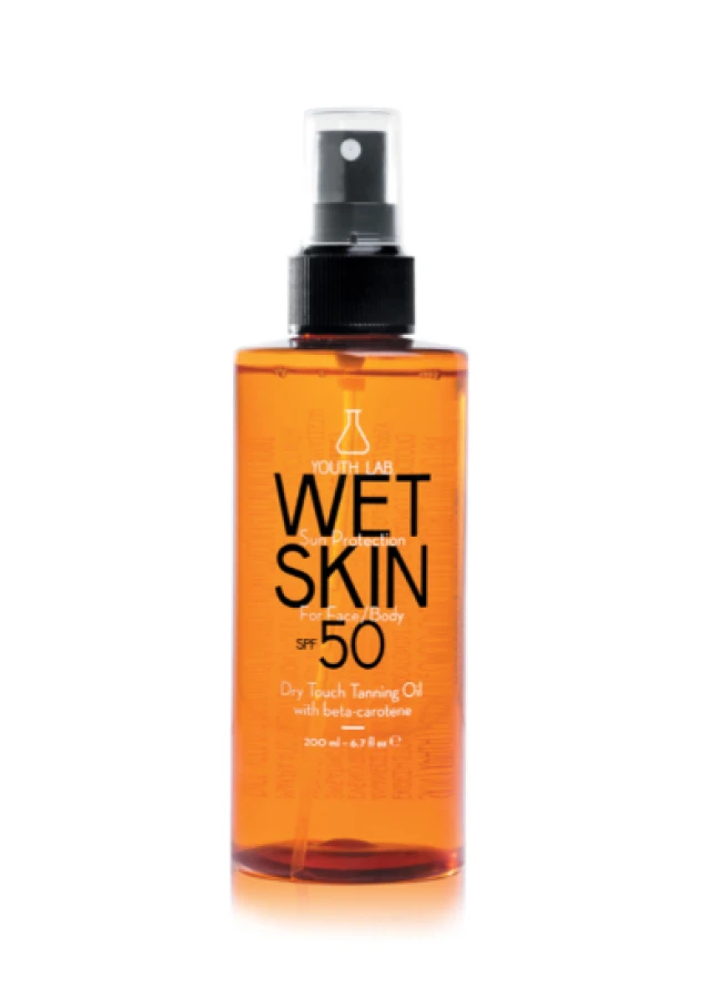 Youth Lab Wet Skin Dry Touch Tanning Oil SPF50 100ml