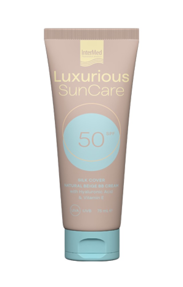 Luxurious Sun Care Silk Cover BB Cream With Hyaluronic Acid SPF50 75ml