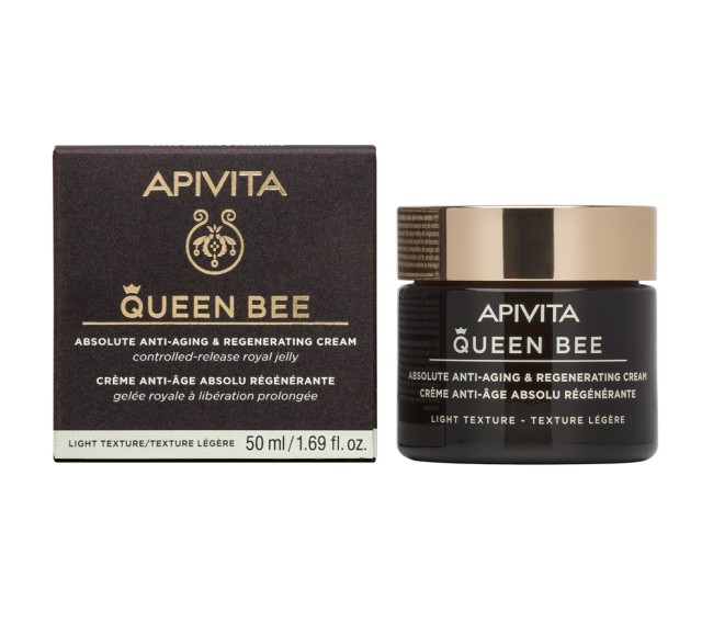 Apivita Queen Bee Κρέμα Απόλυτης Αντιγήρανσης Ελαφριάς Υφής με Βασιλικό Πολτό 50ml