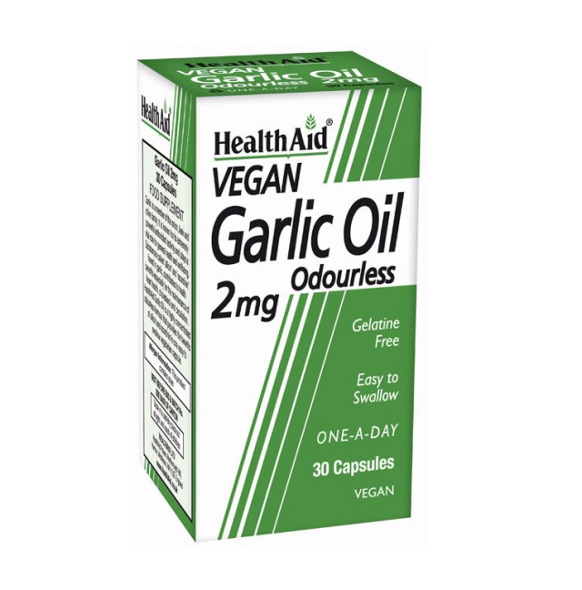 Health Aid Garlic Oil Vegan 30caps
