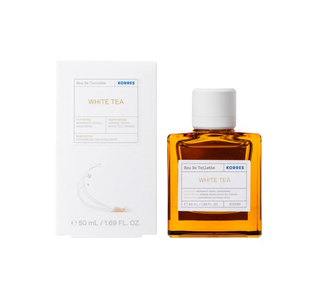 Korres Eau De Toilette White Tea Γυναικείο Άρωμα Λευκό Τσάι 50ml