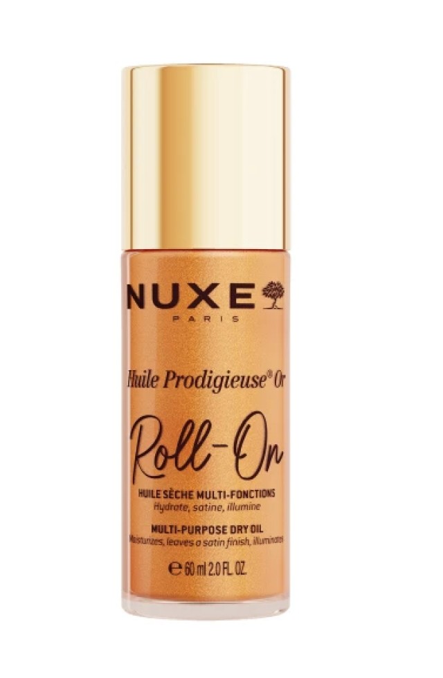 Nuxe Huile Prodigieuse Or Roll-On Ιριδίζον Ξηρό Λάδι 60ml