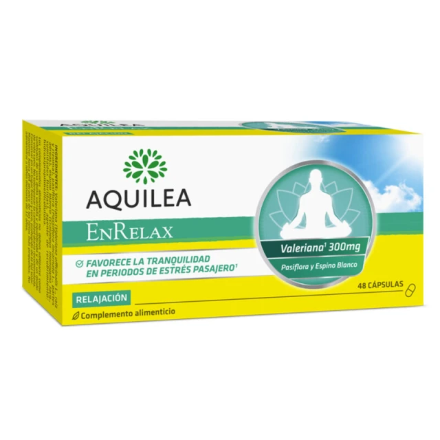 AquiΙea Enrelax Συμπλήρωμα για Ηρεμία σε Περιόδους Άγχους 48caps