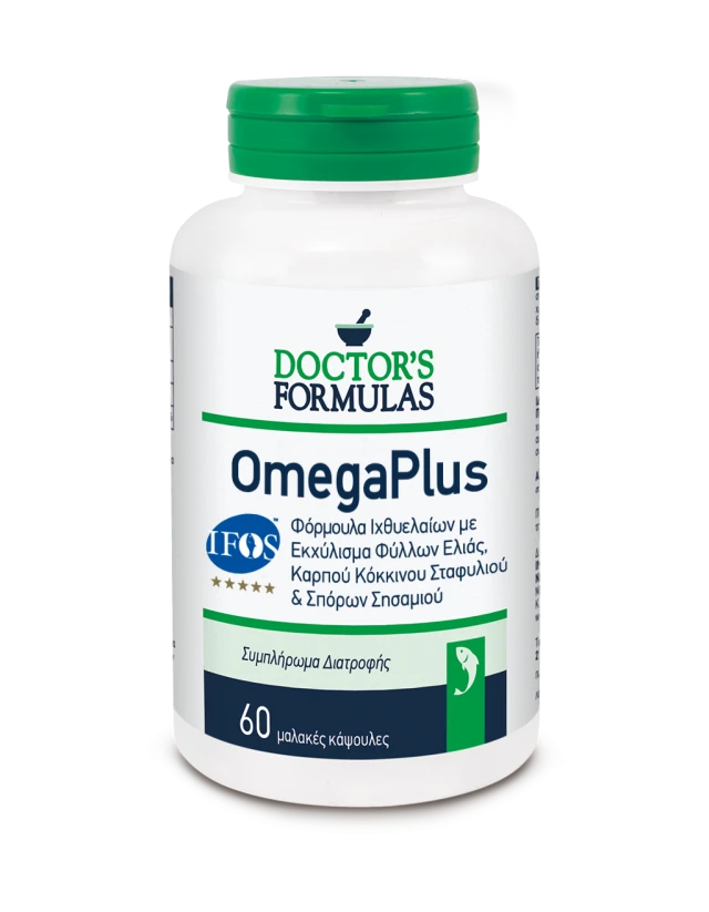 Doctors Formulas Omegaplus Φόρμουλα Ιχθυελαίων 60 Κάψουλες
