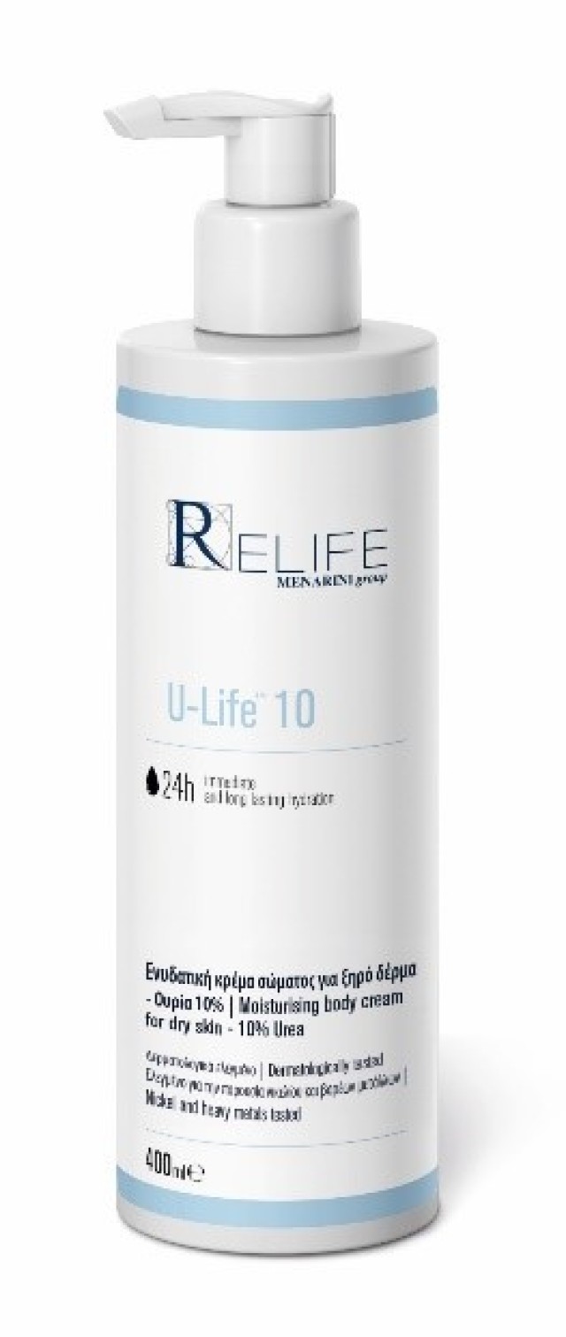 Relife U-Life 10 Urea Body Cream 400ml