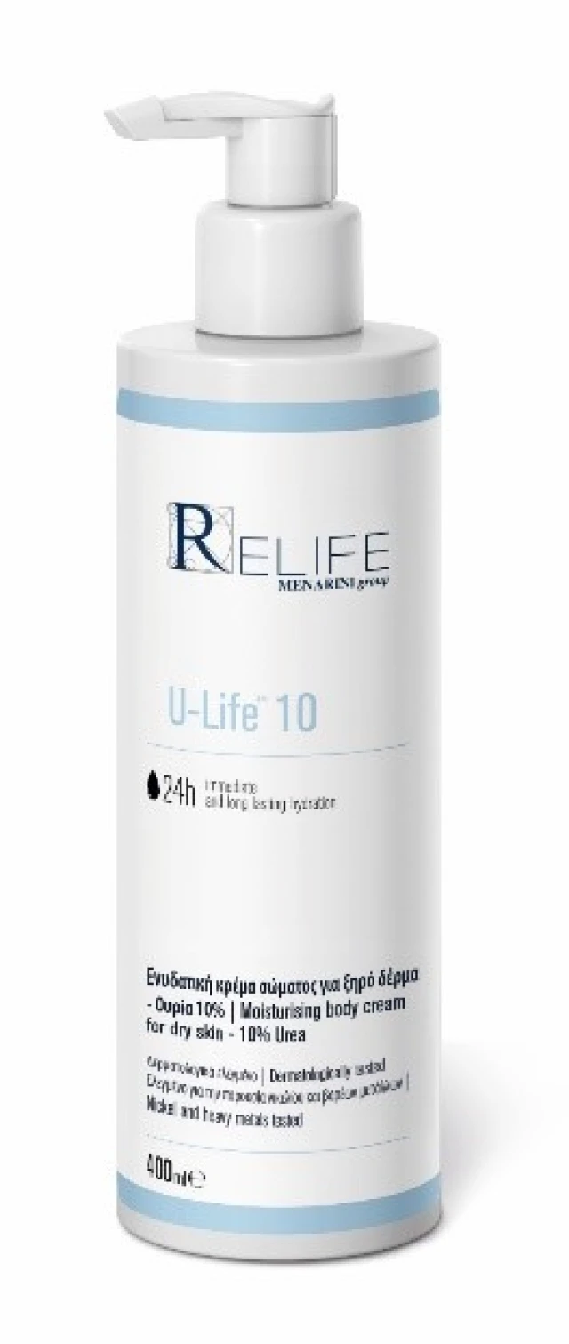 Relife U-Life 10 Urea Body Cream 400ml
