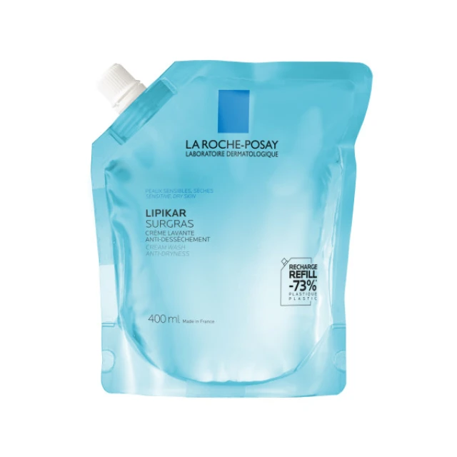 La Roche Posay Lipikar Surgras Καθαρισμός Σώματος για το Ξηρό Δέρμα Refill 400ml
