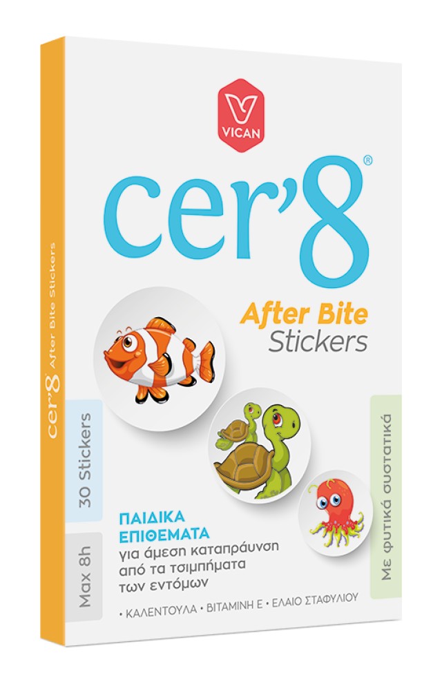 Vican Cer8 After Bite Stickers 30τεμ