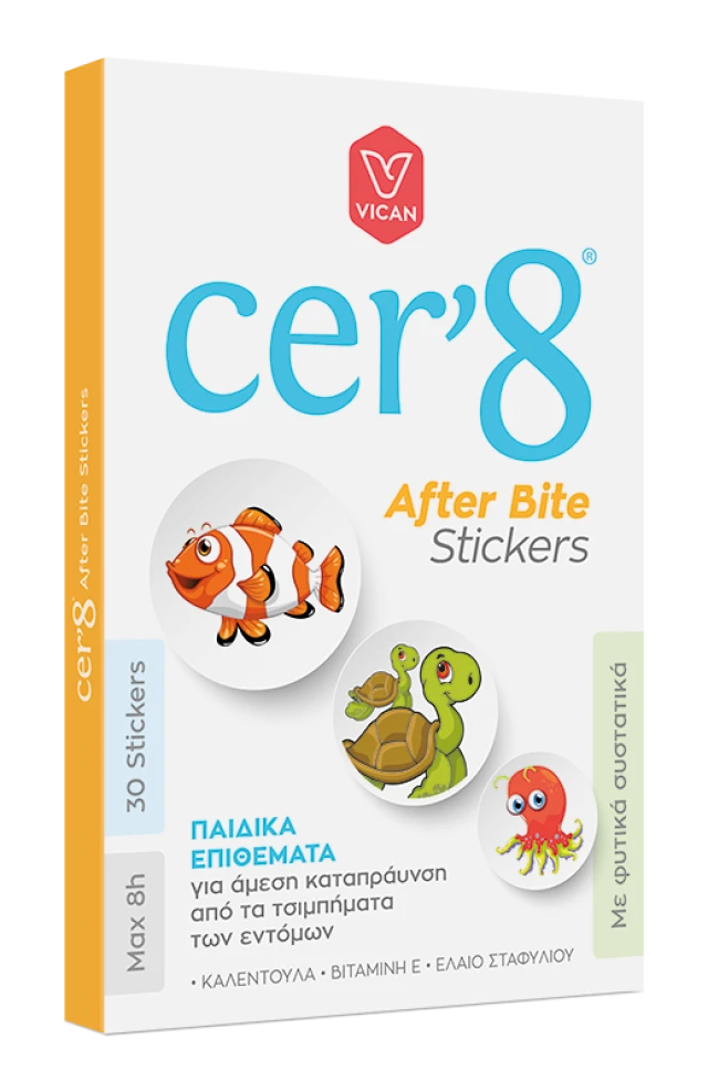 Vican Cer8 After Bite Stickers 30τεμ